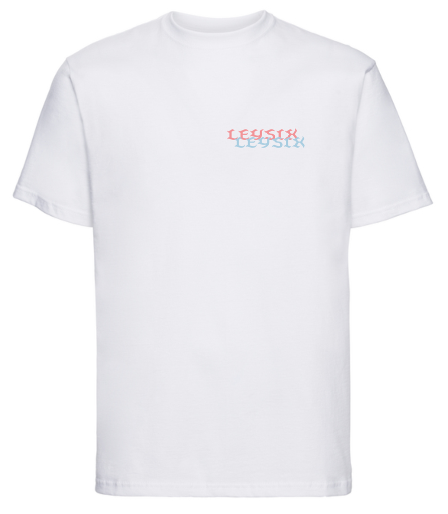 Flowers white T-shirt - Leysix