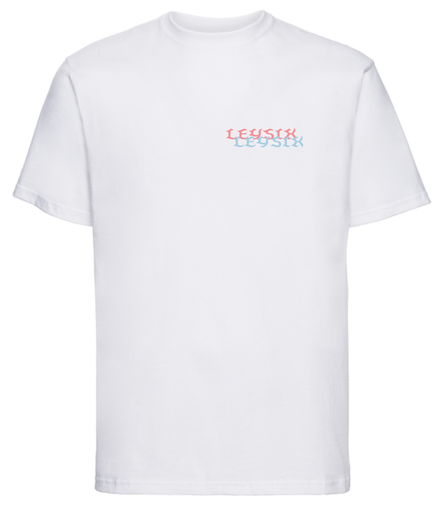 Flowers white T-shirt - Leysix